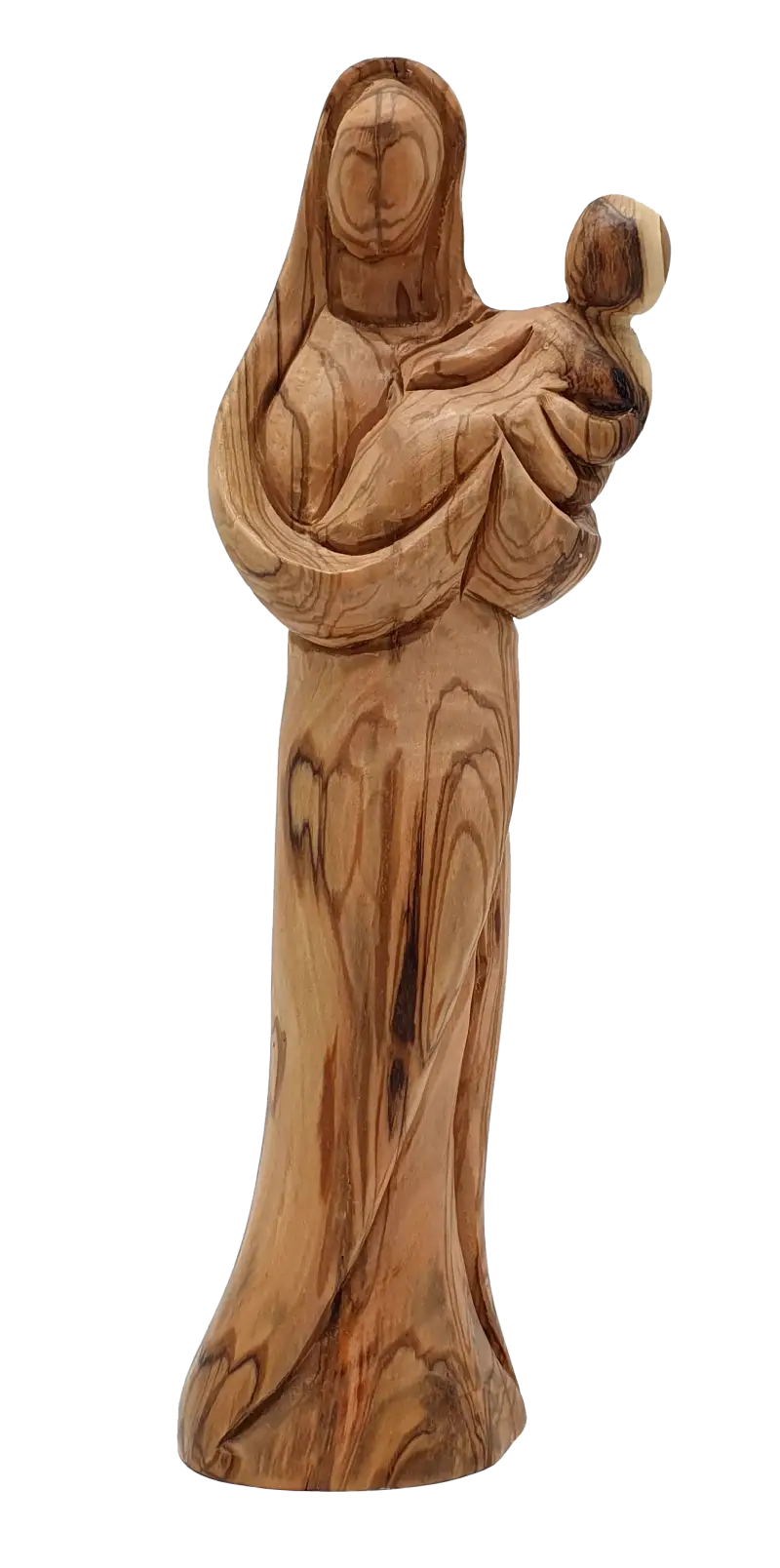 Blessed moments mary and baby jesus artisan crafted religious sculpture