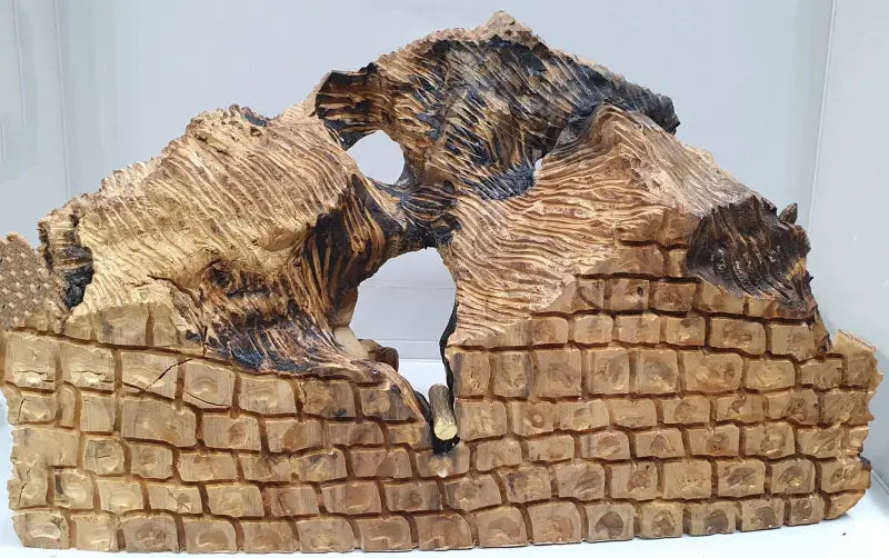 Hand crafted bethlehem nativity cave art for christmas décor - nativities