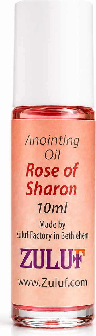 Holy Land Rose of Sharon anointing oil from Bethlehem 10ml roll-on