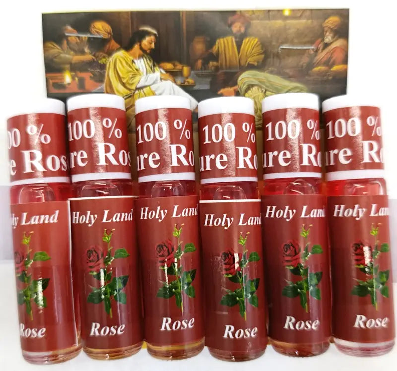 Holy land anointing oil for prayer - rose