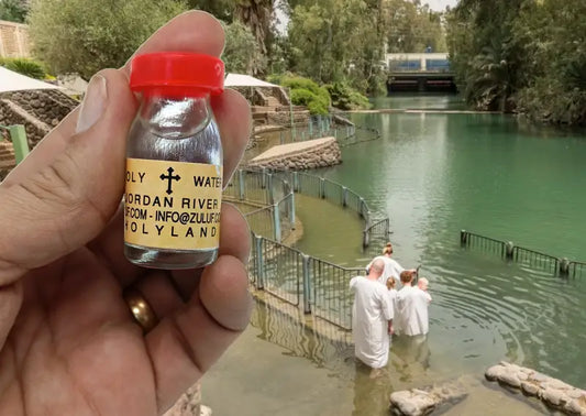 Holy water from the jordan river authentic essence of land