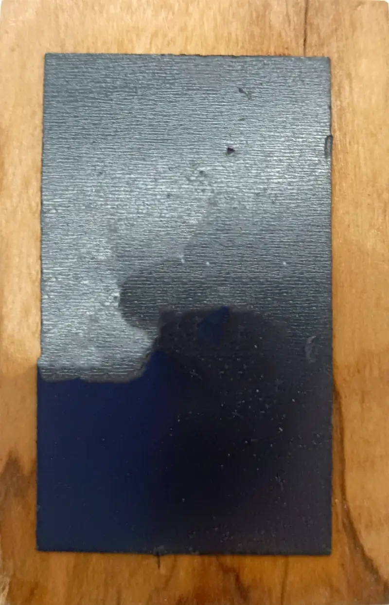 Olive wood magnet – our father prayer in spanish bethlehem - magnet