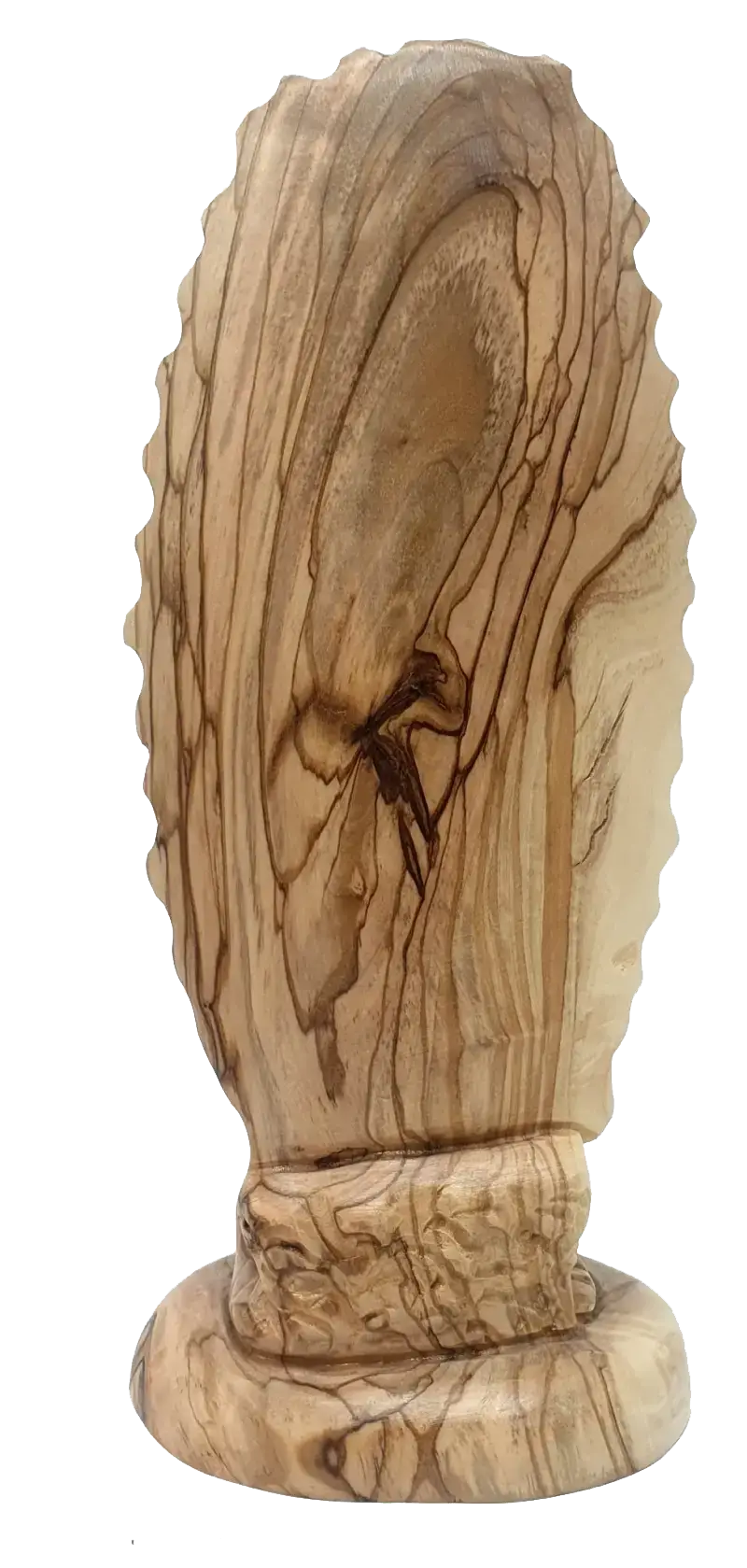 Virgin mary our lady of guadalupe statue olive wood from bethlehem - figures