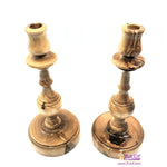 0live wood hand made two candles holders CAH009 - Zuluf