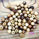 Bethlehem Olive Wood Beads 6mm rosary supplies round beads ( 60 Beads ) BEAD200 - Zuluf