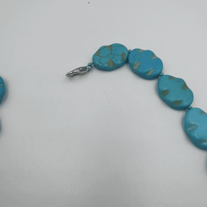 Blue stony Necklace NEC003 - Zuluf