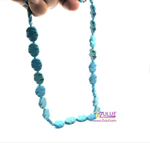 Blue stony Necklace NEC003 - Zuluf