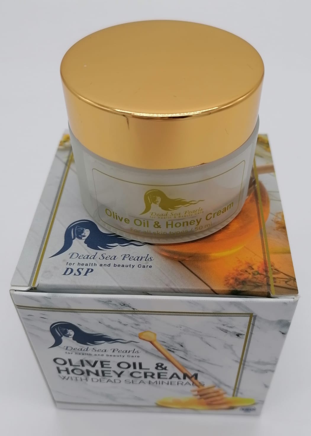 Dead Sea Olive Oil & Honey Cream DS144 - Zuluf