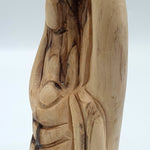 Elegant Handcrafted Holiday Art Olive Wood Statue for Christian Home Ornament - Zuluf