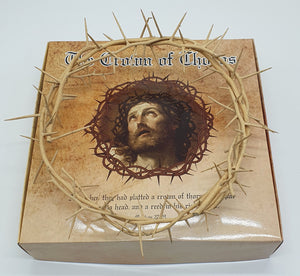 "Experience the Holy Land with Our Handmade Crown of Thorns, Crafted in Bethlehem, Perfect for Religious Occasions and Home Décor" - Zuluf
