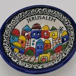 Hand Painted Armenian Ceramic Round Plate 12*12*4 cm CER044 - Zuluf