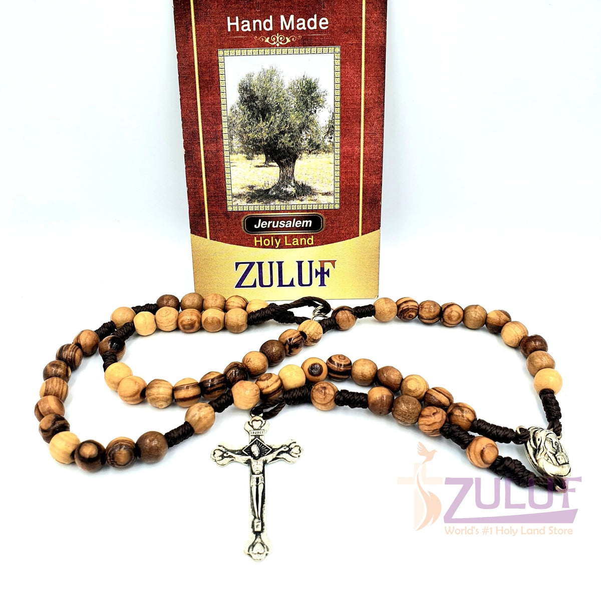 Rosario in legno di #R113 - Holy Land Olive Wood - Bethlehem Olive Wood  Factory