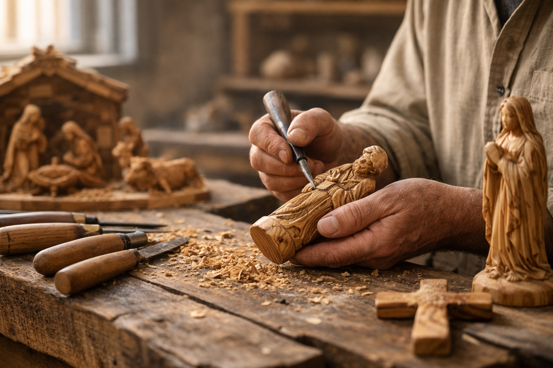 What Makes Olive Wood from Bethlehem So Unique?