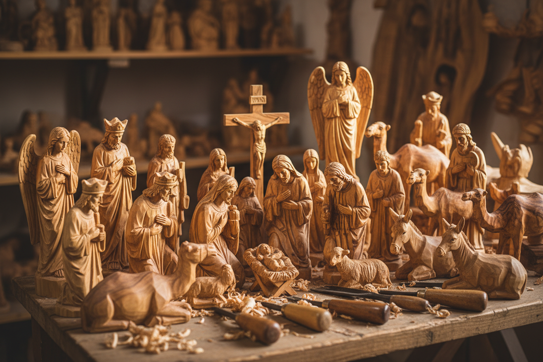 Hand Carved Olive Wood Figures from Bethlehem | A Living Tradition