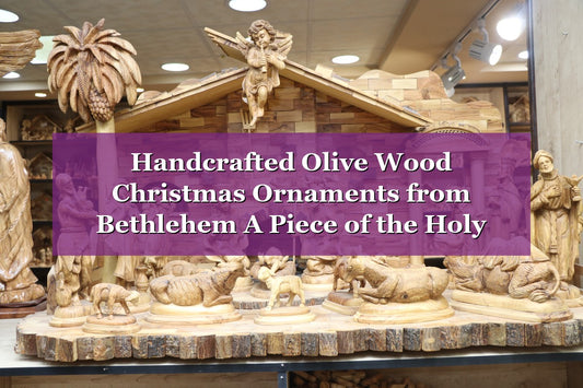🎄 Handcrafted Olive Wood Christmas Ornaments from Bethlehem – A Piece of the Holy Land in Your Home (2026)