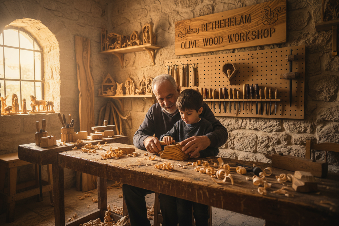 wrrite to me blog post about  How Your Purchase Helps Support Christian Families in Bethlehem in this bad days