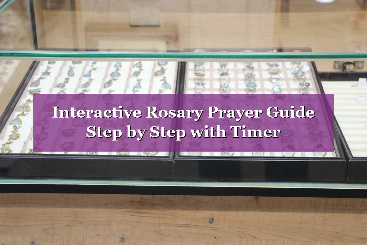 Interactive Rosary Prayer Guide: Step by Step with Timer