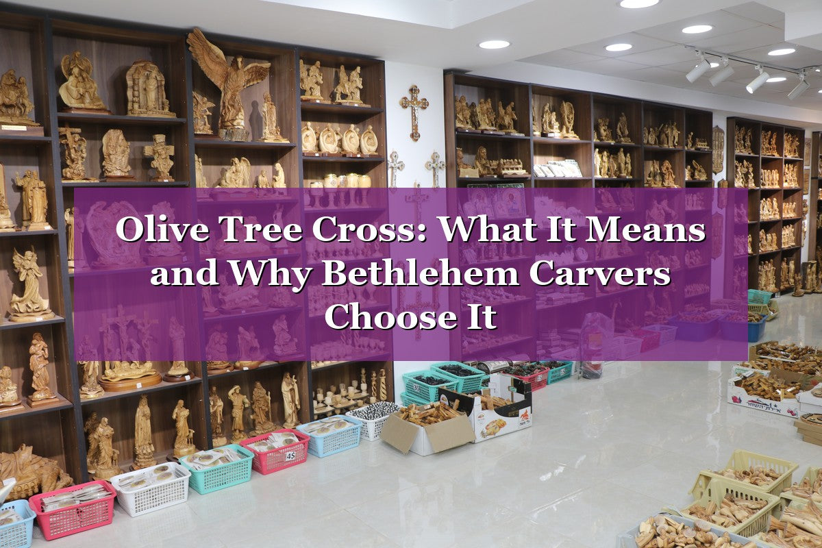 Olive Tree Cross: What It Means and Why Bethlehem Carvers Choose It