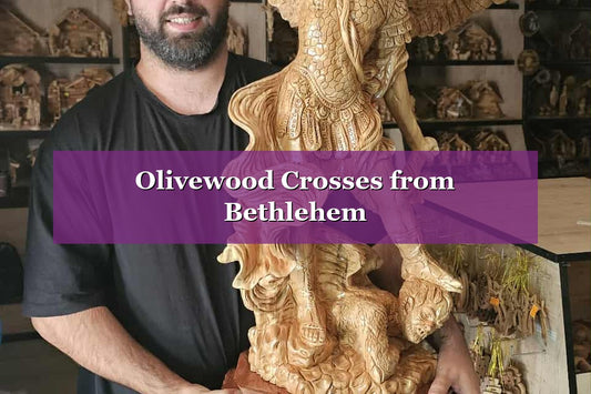 Olivewood Crosses from Bethlehem