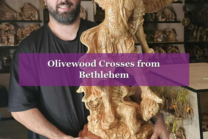 Olivewood Crosses from Bethlehem