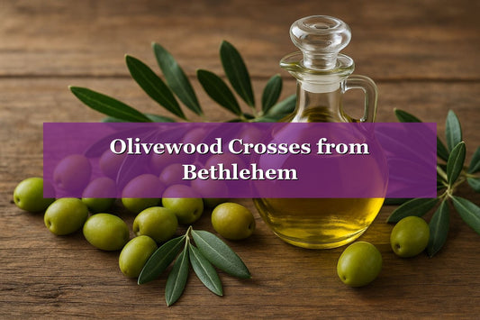 Olivewood Crosses from Bethlehem