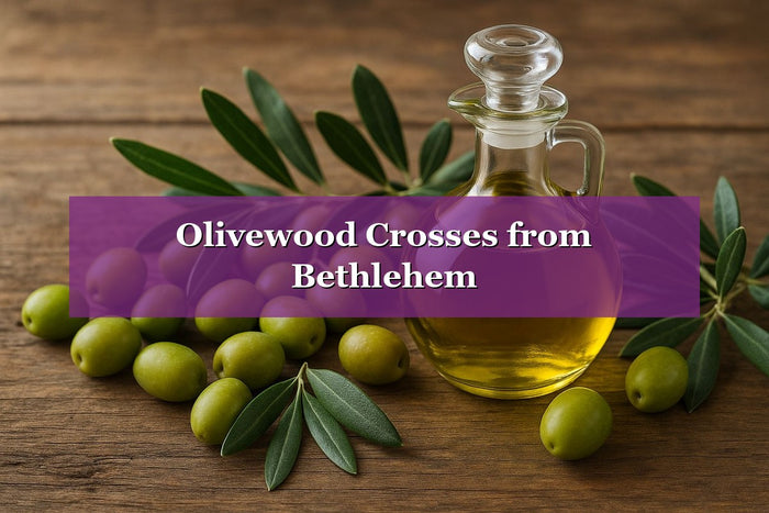 Olivewood Crosses from Bethlehem