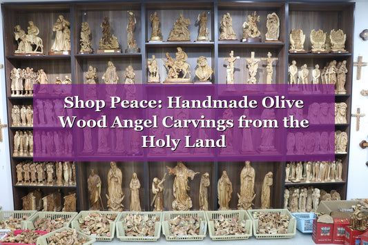 Shop Peace: Handmade Olive Wood Angel Carvings from the Holy Land (2026)