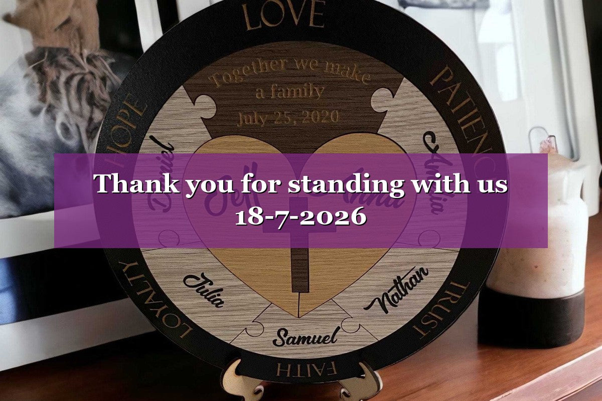 Thank you for standing with us❤️✝️ 18-7-2026