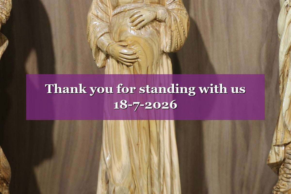 Thank you for standing with us❤️✝️ 18-7-2026