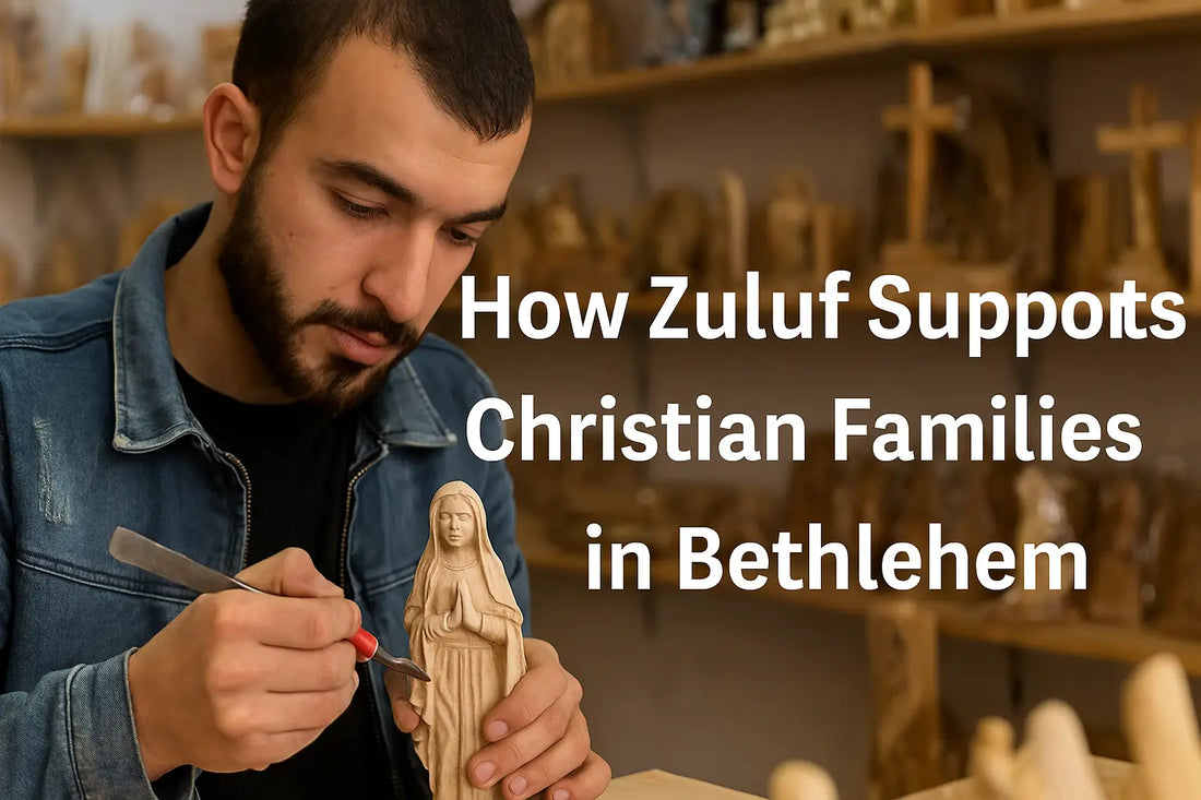 How zuluf supports christian families in bethlehem: a sacred mission of craft community and faith