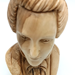 Hand-Carved Olive Wood Joseph Smith Figure - Artistic Sculpture from Bethlehem | Authentic Religious Decor and Gift