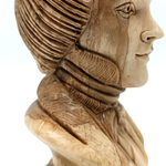 Hand-Carved Olive Wood Joseph Smith Figure - Artistic Sculpture from Bethlehem | Authentic Religious Decor and Gift