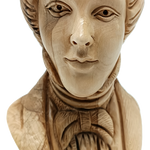 Hand-Carved Olive Wood Joseph Smith Figure - Artistic Sculpture from Bethlehem | Authentic Religious Decor and Gift