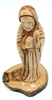 Exquisite Handmade Olive Wood Saint Jude Statue – 8.5” Masterpiece, Hand-Carved in Bethlehem, Holy Land