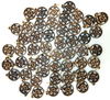 Bulk Set of 50 Olive Wood Star of David with Cross Charms – Sacred Symbol of Faith & Heritage
