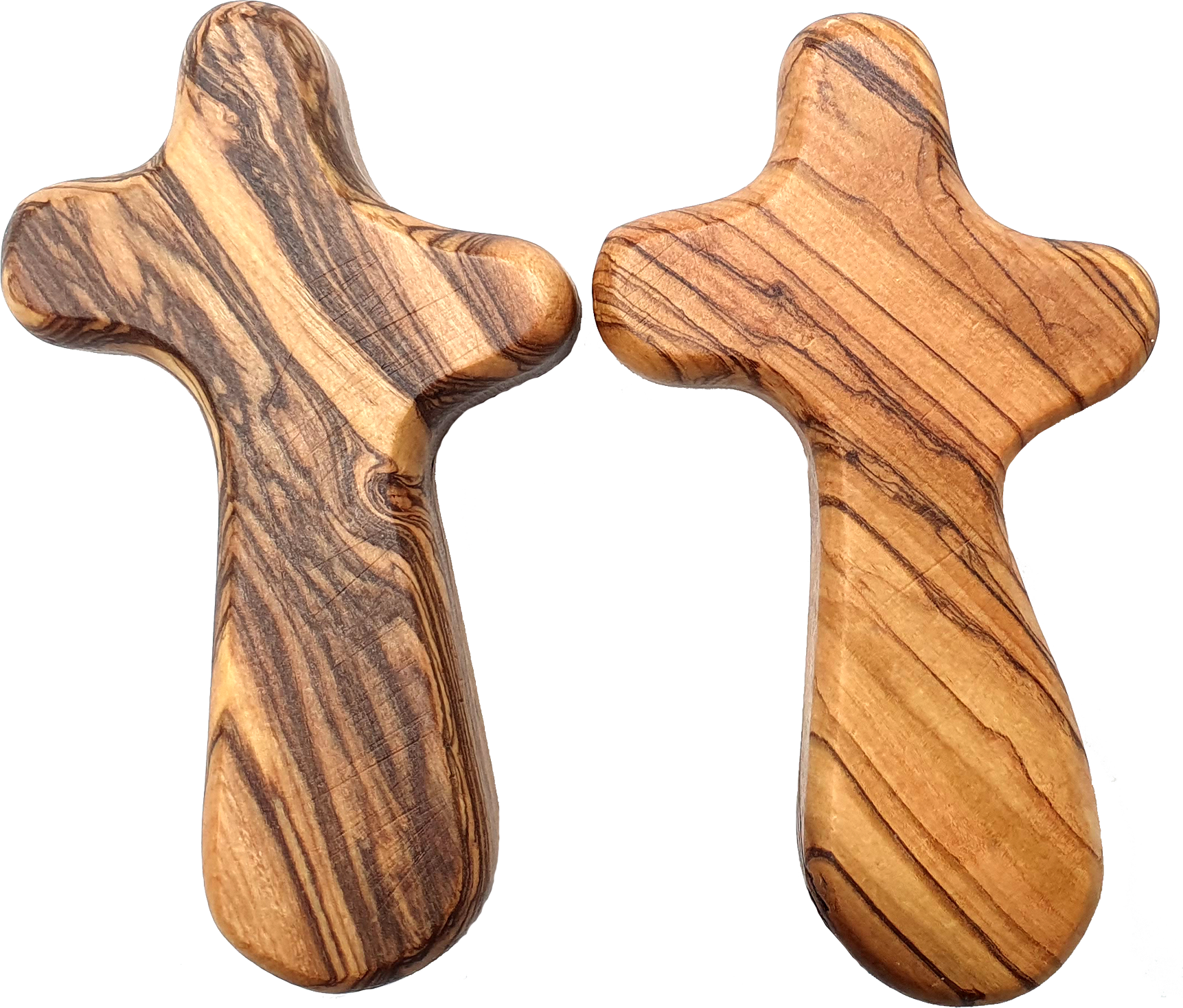 Olive Wood Hand Held Comfort Cross from Holy Land in Multiple Sizes - Additional View 12