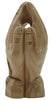 3.1-Inch Olive Wood Praying Hands Statue - Hand-Carved Spiritual Decor from the Holy Land - Zuluf