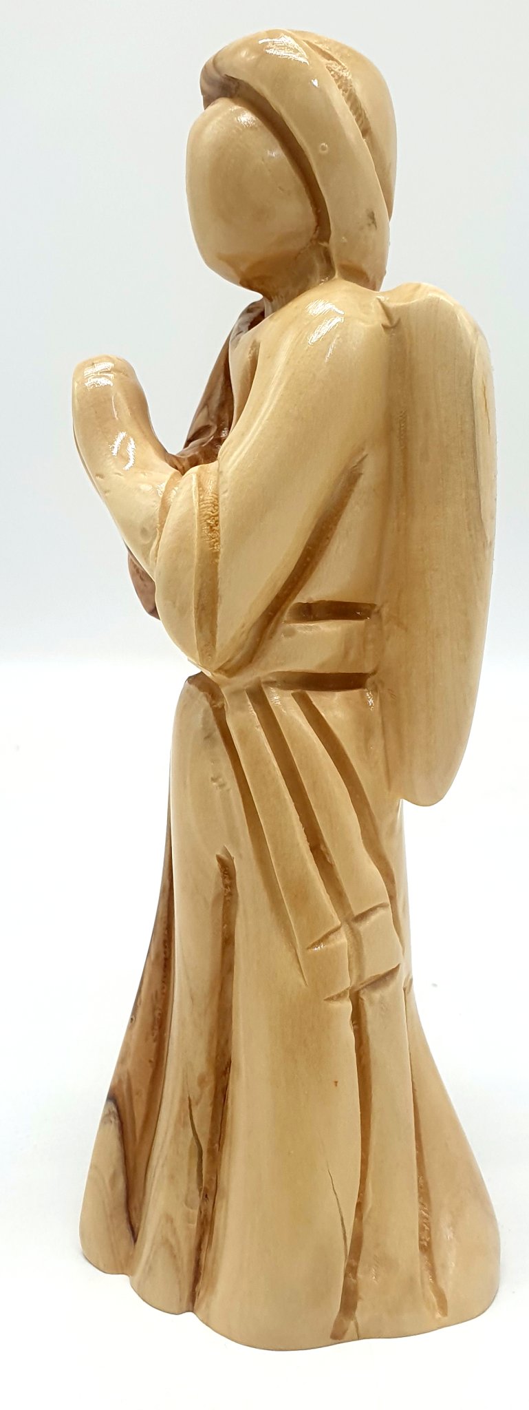 7.2 - Inch Angel Blessing Figurine - Handcrafted in Bethlehem, Holy Land | Spiritual Decor for Home and Gift - Zuluf