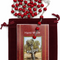 Red Catholic Rosary with Silver-Tone Crucifix – 18.8” Prayer Beads – Includes Velvet Bag & Certificate – Available as Single Rosary or Set of 3 – Christian Gift