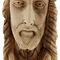 Handmade Olive Wood Jesus Statue Religious Art from Bethlehem — 8.8 Inch