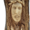 Olive Wood Jesus Head Sculpture from the Holy Land Bethlehem — 9.8 Inch