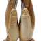 Olive Wood Praying Hands Sculpture Handcrafted in Holy Land — 6 Inch