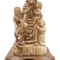Olive Wood Jesus and Children Statue Handcrafted in the Holy Land — 11.4 Inch