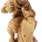 Child Hand Carved Olive Wood Stone Figure from Bethlehem — 5.4 Inch