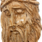 Jesus Head Wall Plaque with Crown of Thorns Handcrafted in Holy Land — 7 Inch