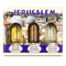 Jerusalem Holy Land 3-Piece Gift Set – Holy Oil, Holy Soil, Holy Water | Authentic Christian Pilgrim Souvenir