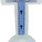Cross-Shaped Holy Water Bottle from Jordan River – 5.3" Tall | 152g | Holy Land Souvenir with Jerusalem Label