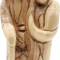 Olive Wood Nativity Figurine Handcrafted in the Holy Land 7.2 Inch