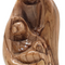 Olive Wood Holy Family Nativity Set Handcrafted from the Holy Land 5.0 Inch