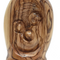 Olive Wood Holy Family Abstract Design Sculpture from Jerusalem 3.4 Inch